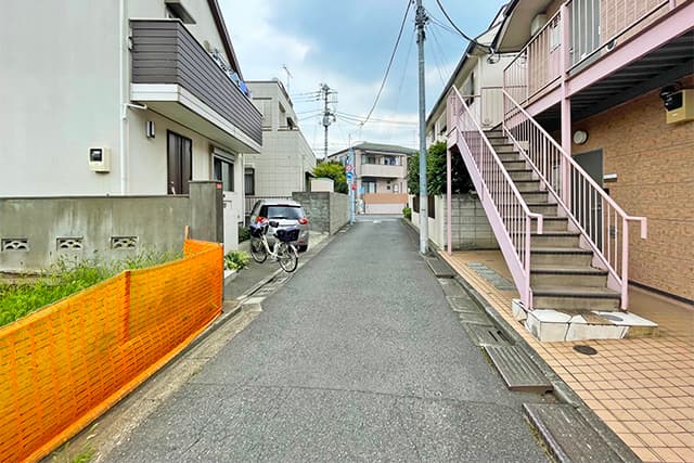 前面道路①