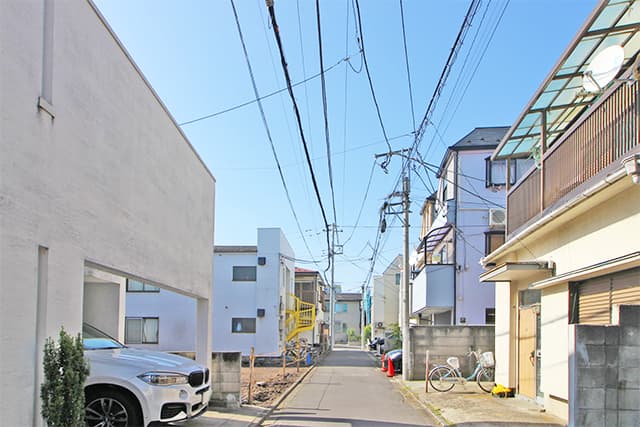 前面道路②