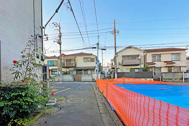 前面道路①