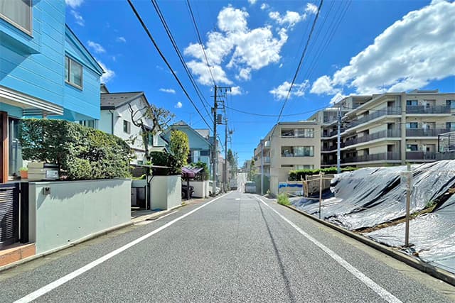 前面道路①