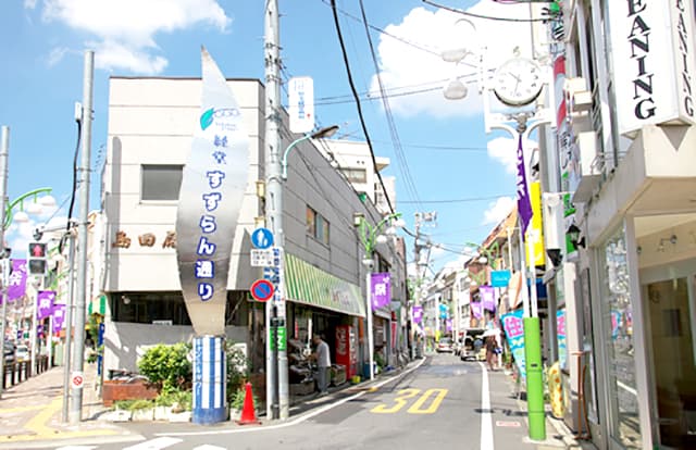 経堂商店街(すずらん通り)