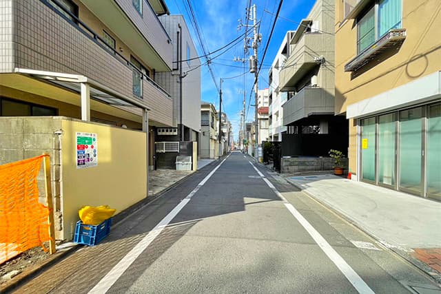 前面道路①