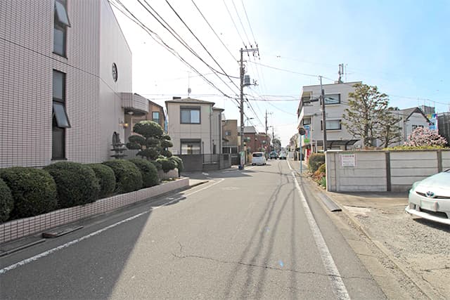 前面道路②