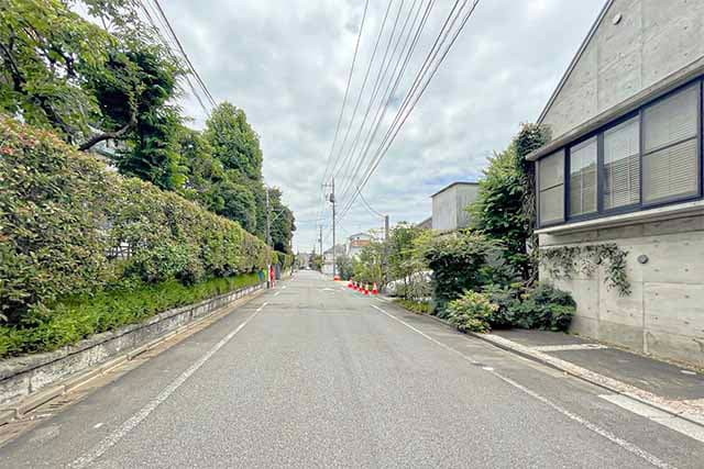 前面道路①