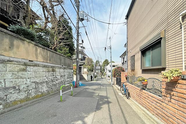 前面道路②