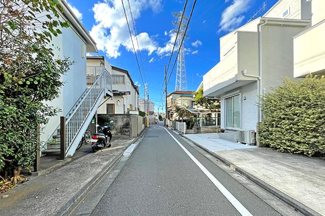 前面道路①
