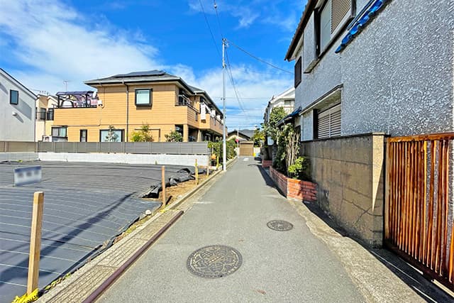 前面道路②