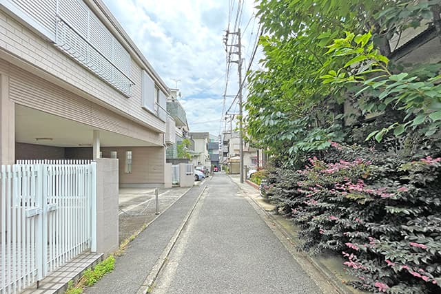 前面道路①