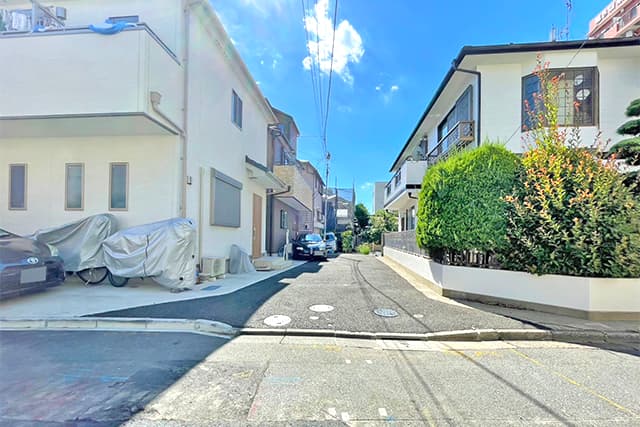 前面道路②