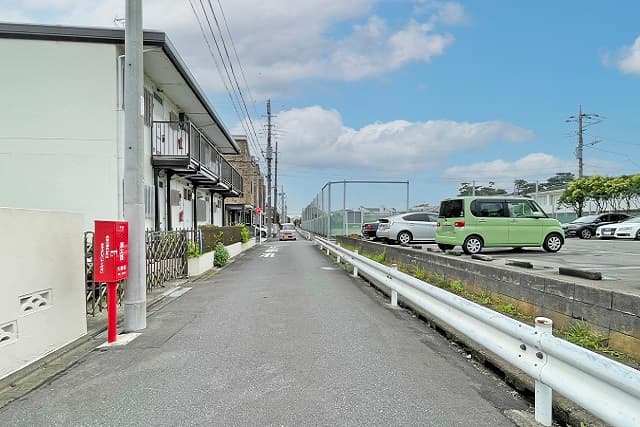前面道路①