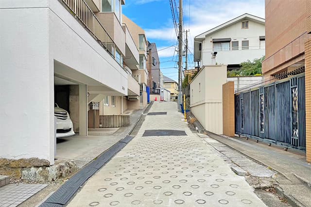 前面道路②