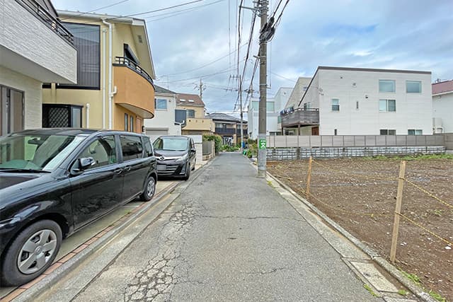 前面道路①