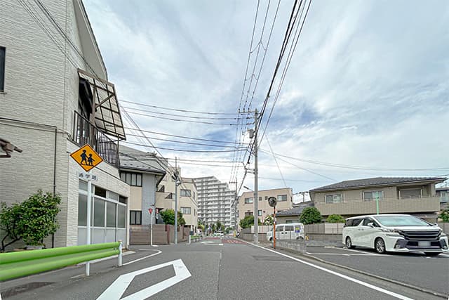 前面道路①