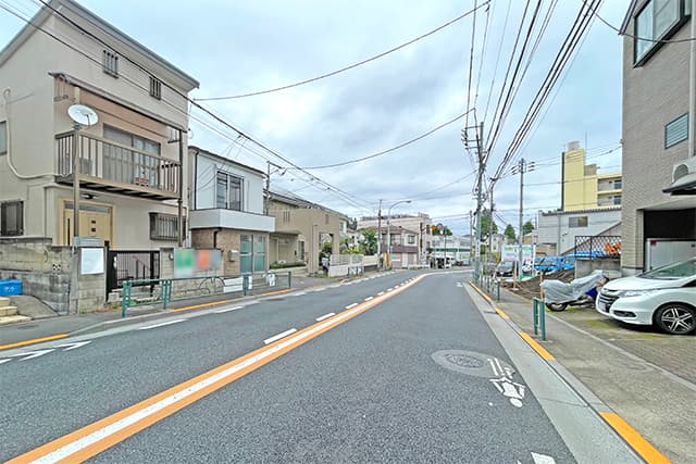周辺道路①（早稲田通り）