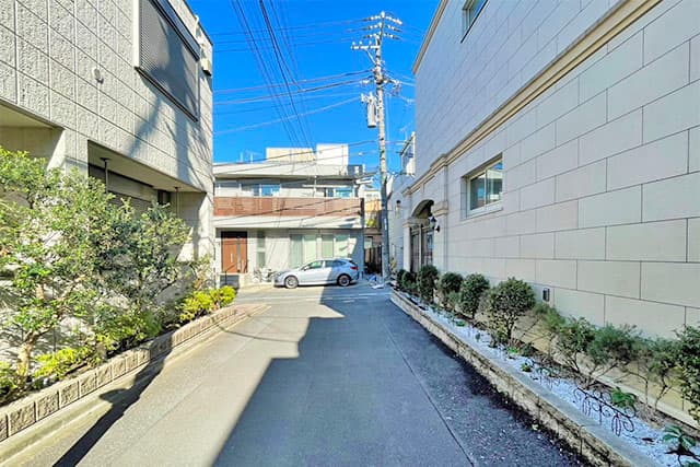 前面道路②