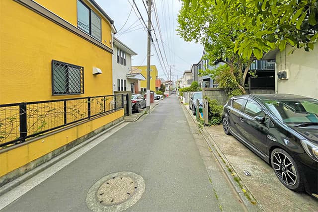 前面道路②