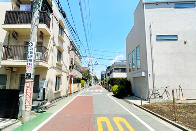 前面道路②