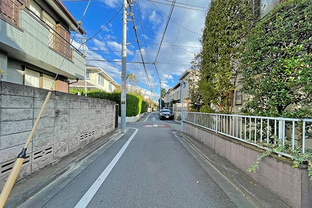 前面道路②