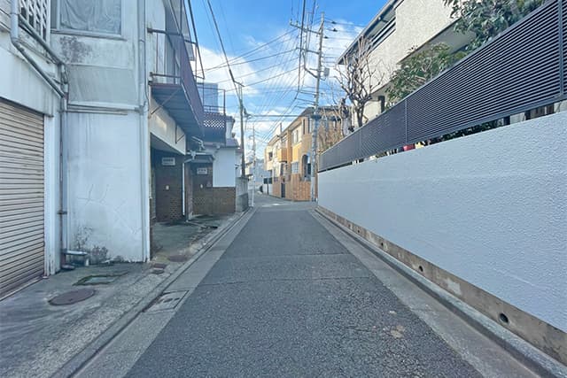 前面道路②