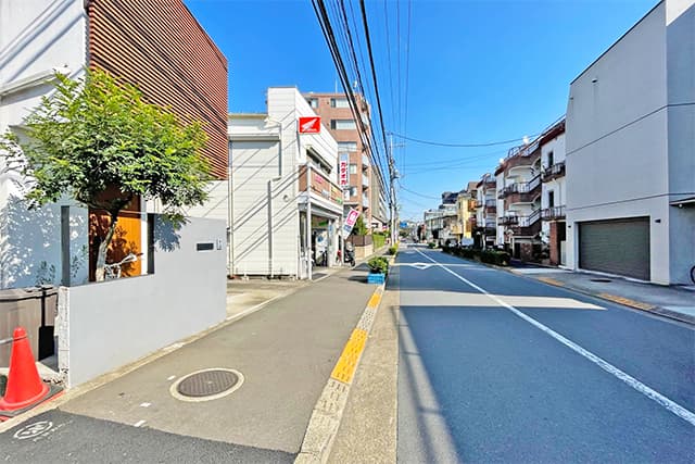 前面道路②