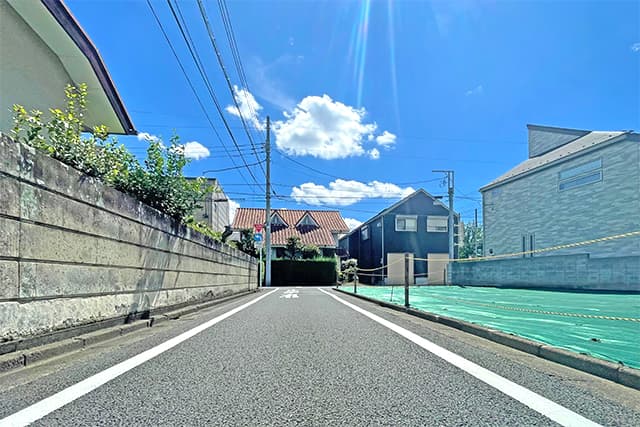 前面道路①