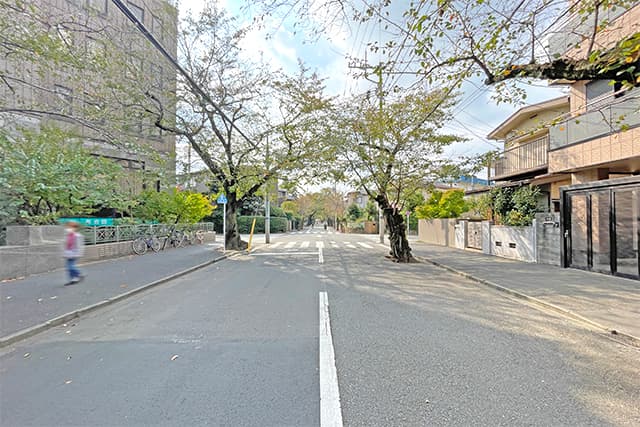前面道路②