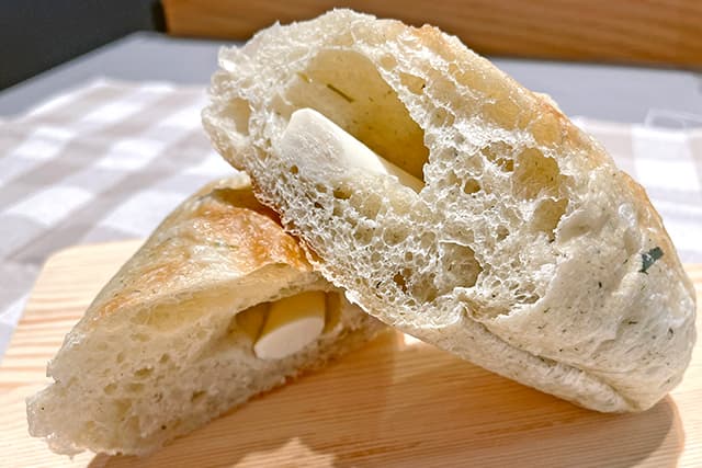 ほうれん草とクリームチーズ