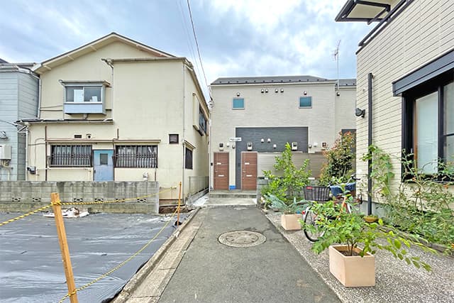 前面道路②