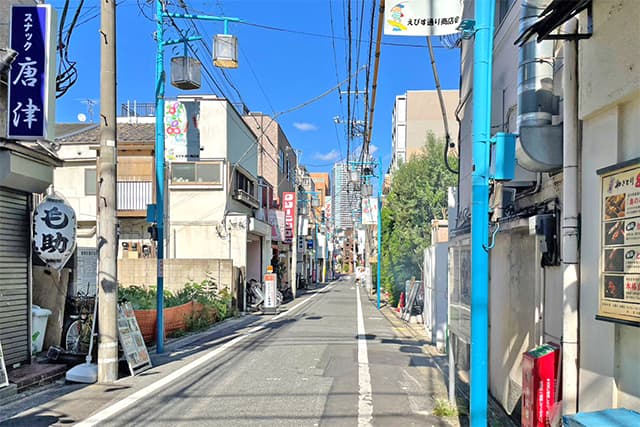 周辺道路②（えびす通り）