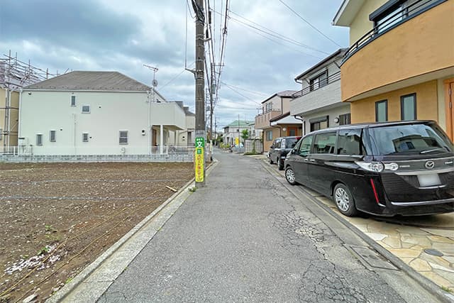 前面道路②