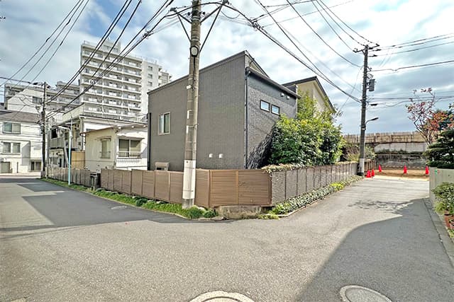 前面道路②