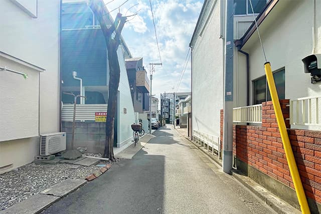 前面道路②