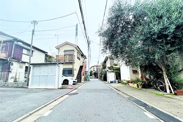 前面道路①