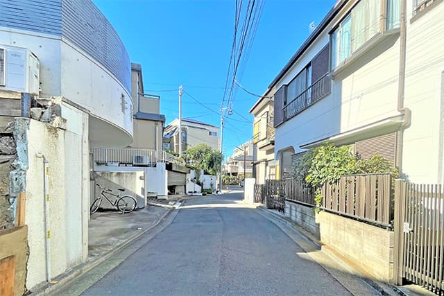 前面道路①