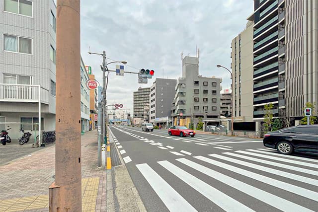 周辺道路②（中原街道）