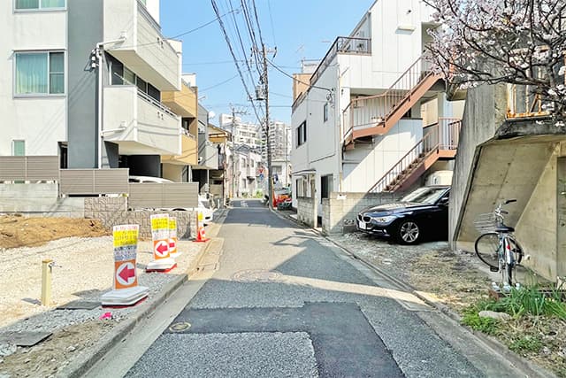 前面道路②