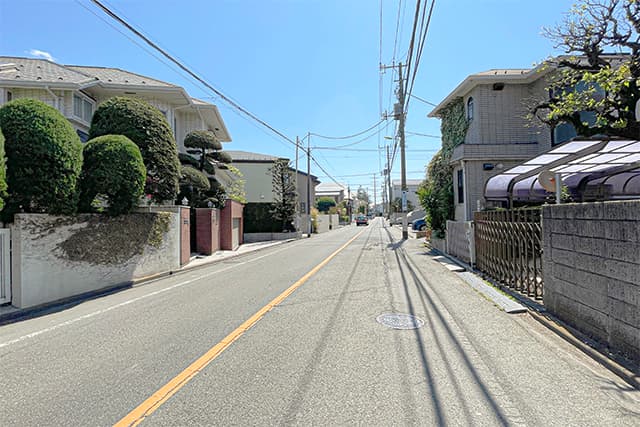 前面道路①