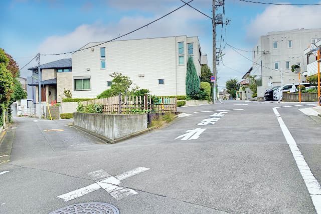 前面道路