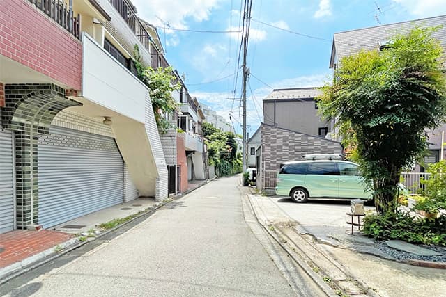 前面道路②