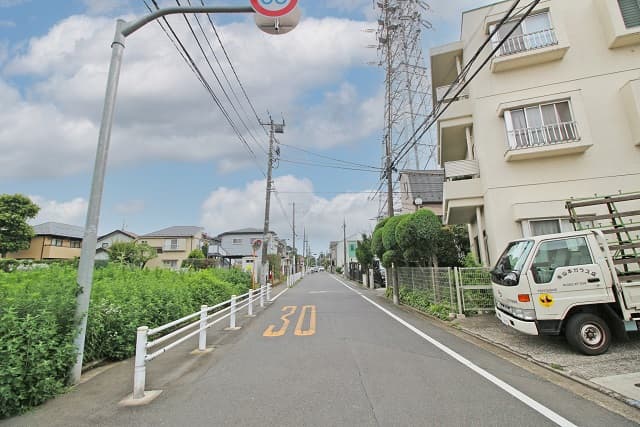 前面道路②