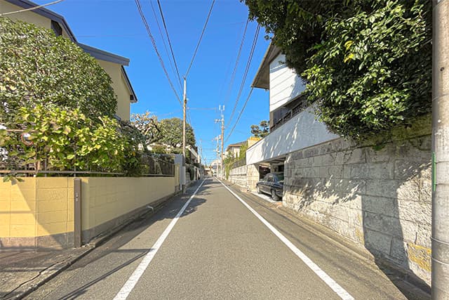 前面道路②
