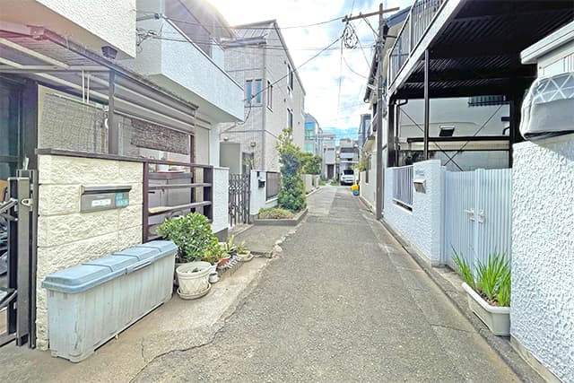 前面道路①