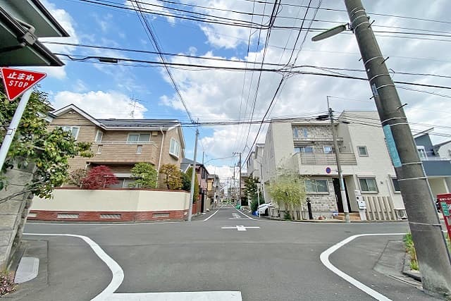 前面道路①