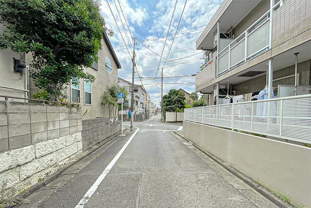 前面道路②
