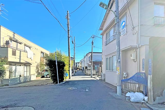 前面道路②