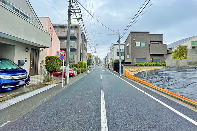 前面道路②
