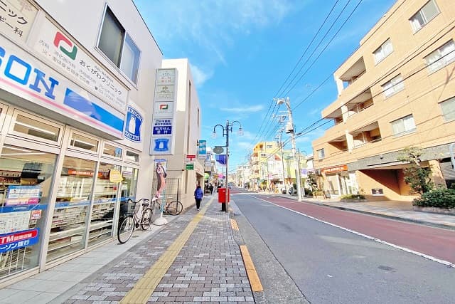 目黒通りを横断