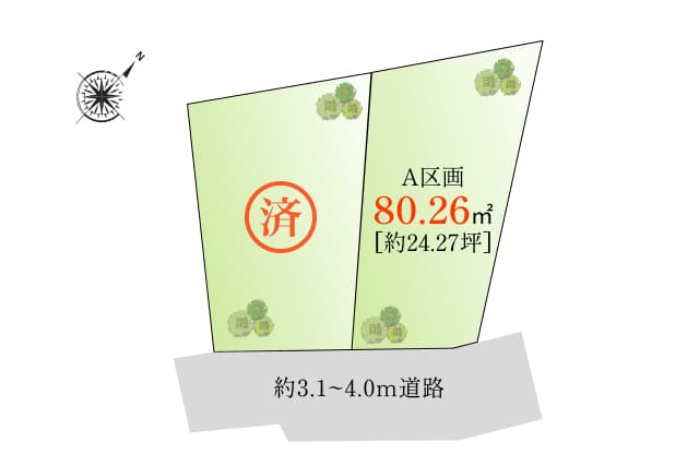 区画図