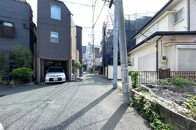前面道路①