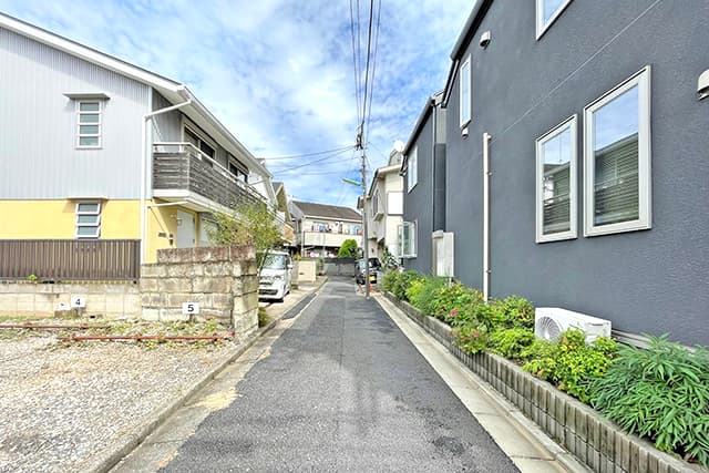 前面道路②